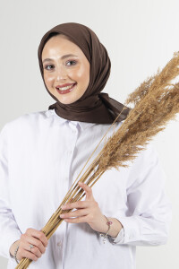 Acı Kahve Brisa Vual Eşarp 