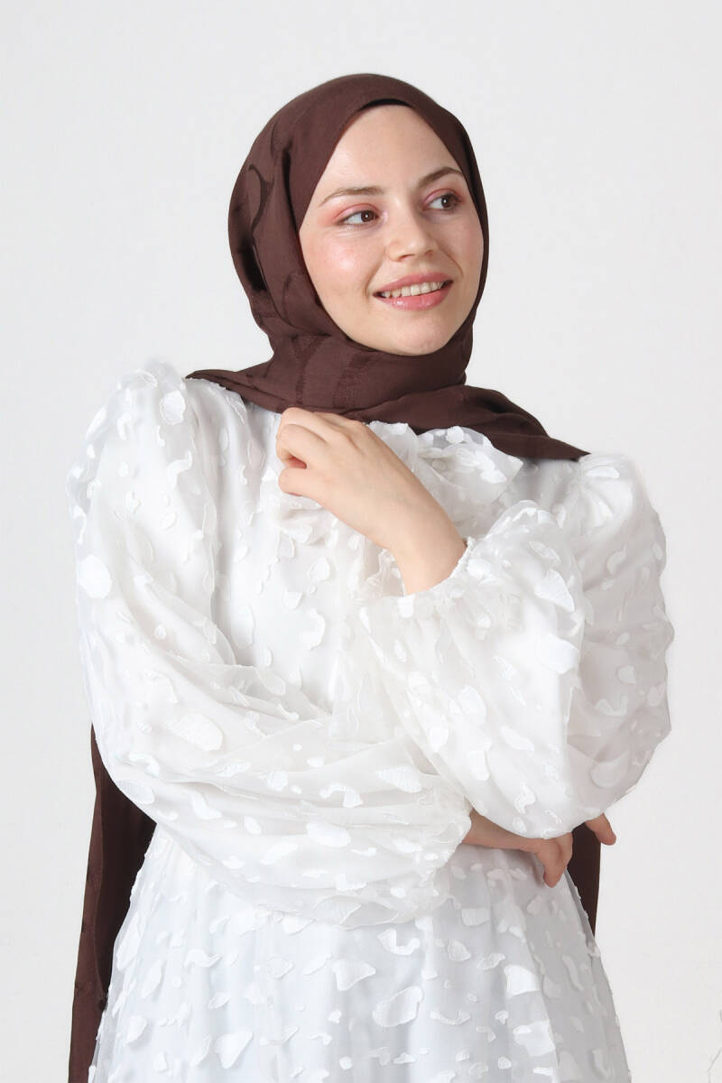 Acı Kahve Diamond Hüma Şal