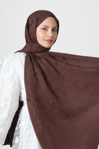 Acı Kahve Diamond Hüma Şal - harem
