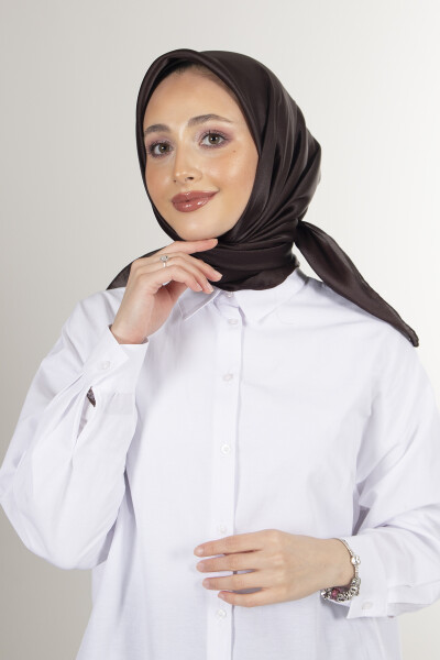 Acı Kahve Elmas Eşarp - 7
