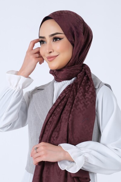Acı Kahve Eslem Jakar Şal - 2
