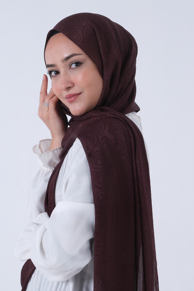 Acı Kahve Nefes Jakar Şal - 2