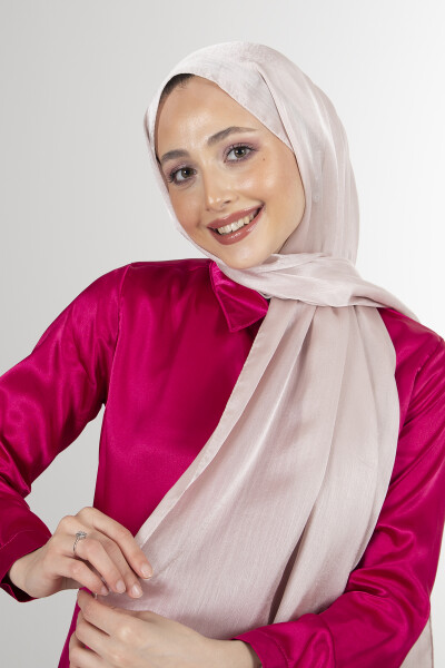 Açık Bej Janjan Şal - 9