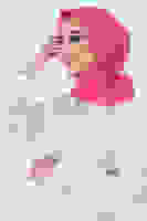 Açık Fuşya Amor Eşarp Açık Fuşya