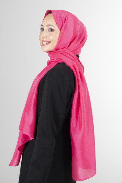 Açık Fuşya Brisa Vual Şal - 6
