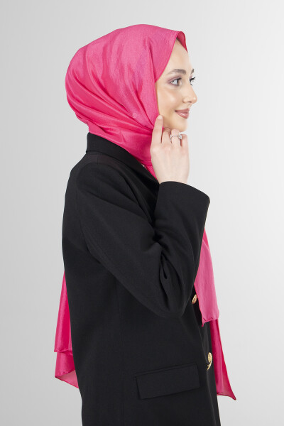 Açık Fuşya Brisa Vual Şal - 7