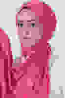 Açık Fuşya Janjan Şal Açık Fuşya