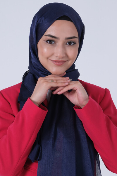 Açık Lacivert Janjan Şal - 3