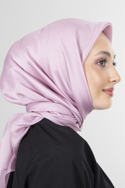 Açık Lila Elmas Eşarp - 7