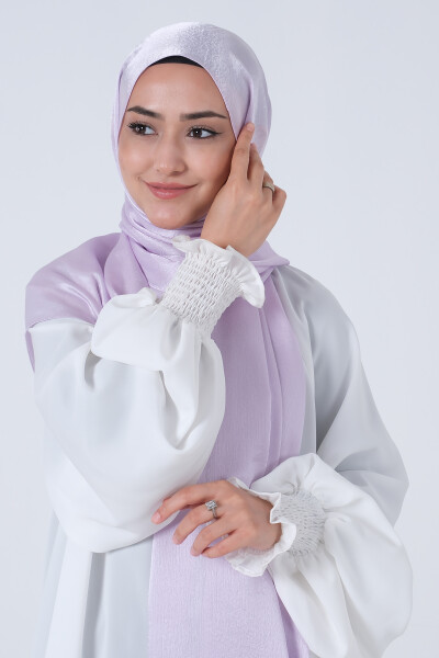 Açık Lila Janjan Şal - 4