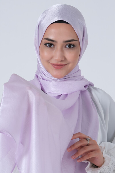 Açık Lila Janjan Şal - 1