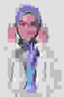 Açık Mavi Janjan Eşarp Açık Mavi