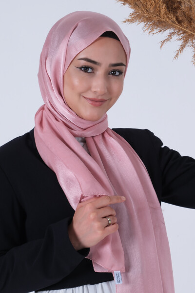 Açık Pudra Janjan Şal - 1