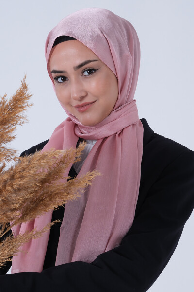 Açık Pudra Janjan Şal - 3
