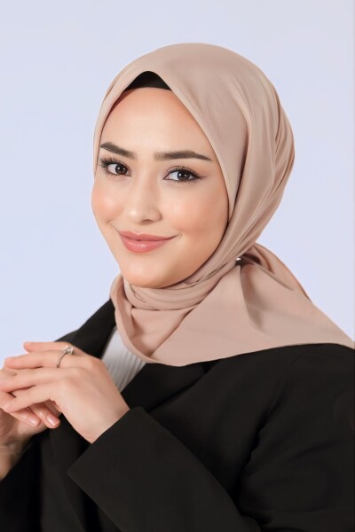 Açık Vizon Asya Eşarp - 3