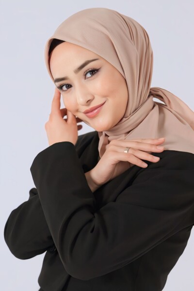 Açık Vizon Asya Eşarp - 4