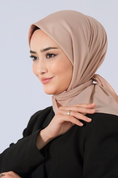 Açık Vizon Asya Eşarp - 5