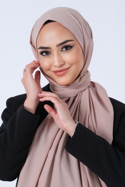 Açık Vizon Asya Şal - 3