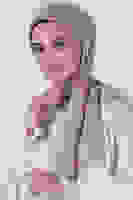 Açık Vizon Janjan Eşarp Açık Vizon