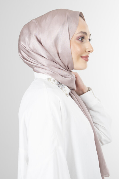 Açık Vizon Janjan Şal - 6