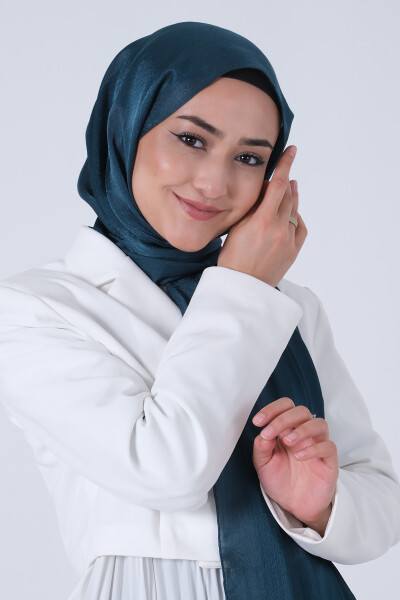 Açık Zümrüt Janjan Şal - 3