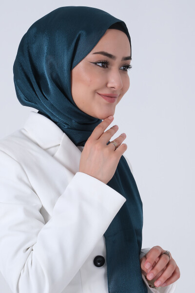 Açık Zümrüt Janjan Şal - 5