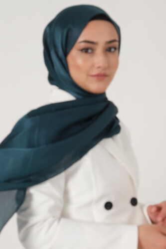 Açık Zümrüt Janjan Şal - harem