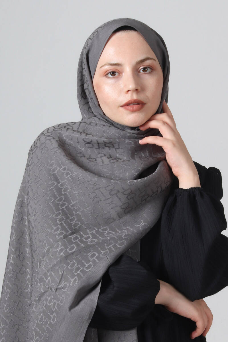 Antrasit Perla Şal