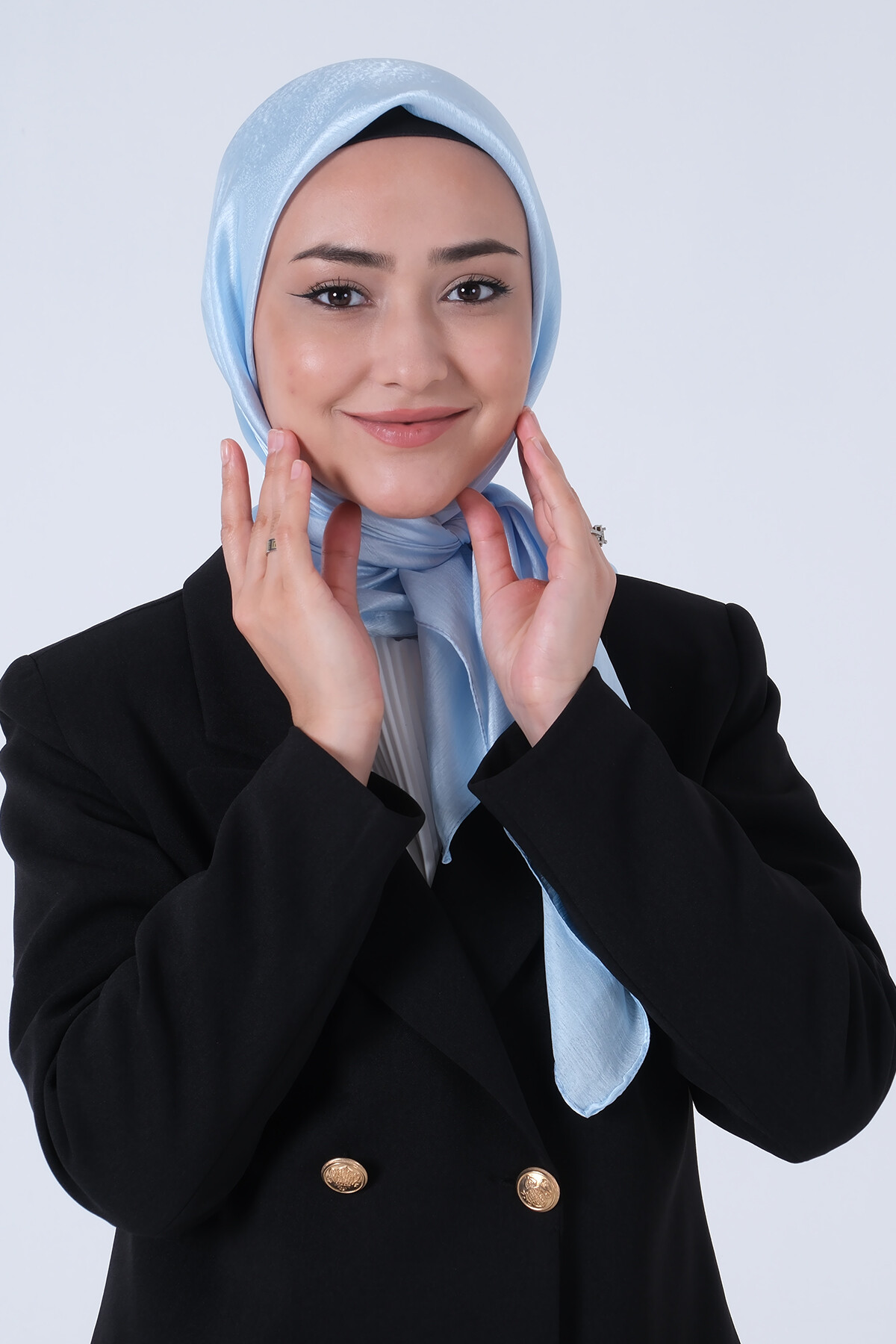 Bebe Mavi Janjan Eşarp - harem