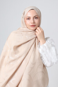 Bej Diamond Hüma Şal 
