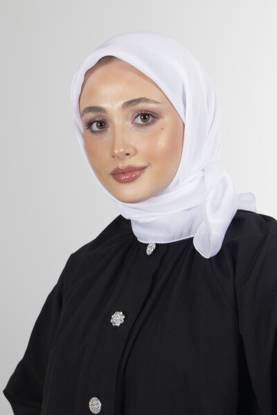 Beyaz Elmas Eşarp - 2