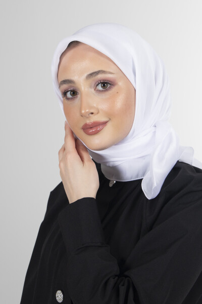 Beyaz Elmas Eşarp - 5