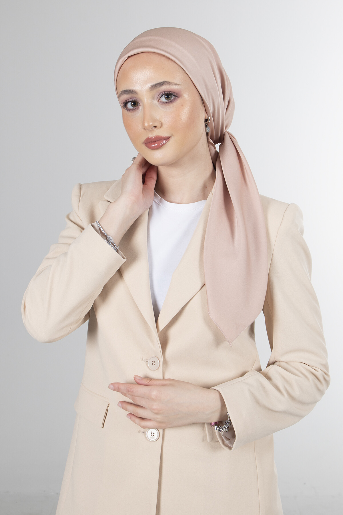 Bisküvi Twill Eşarp - harem