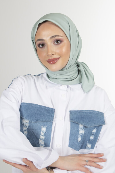 Çağla Twill Eşarp - 1