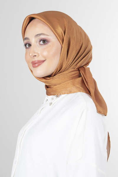 Camel Twill Eşarp - 3
