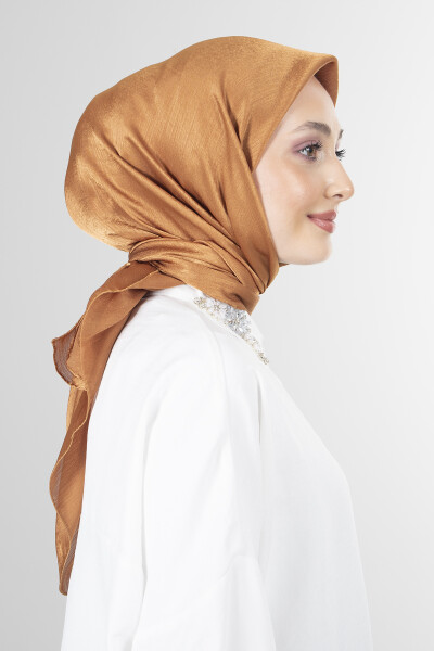 Camel Twill Eşarp - 5