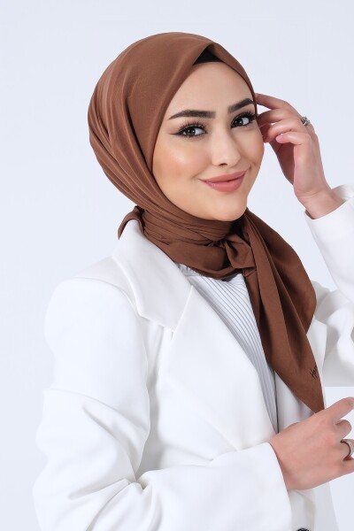 Çikolata Asya Eşarp - 2