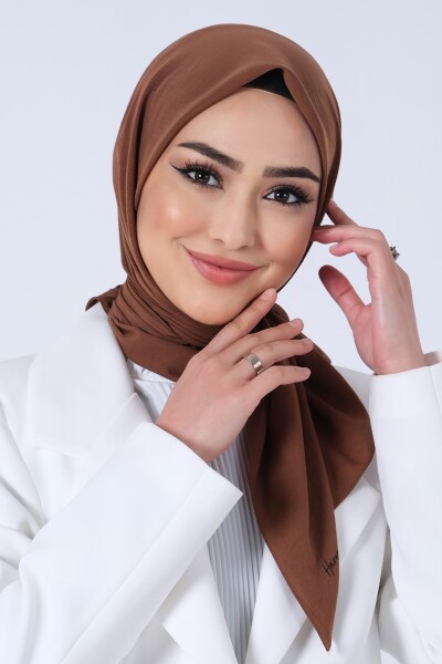 Çikolata Asya Eşarp - 3