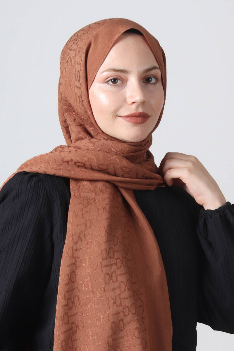 Çikolata Perla Şal