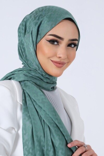 Çim Yeşili Eslem Jakar Şal - 4
