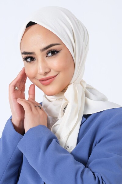 Ekru Asya Eşarp - 3