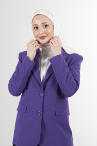 Ekru Brisa Vual Eşarp 