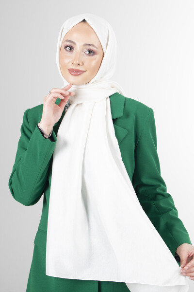 Ekru Brisa Vual Şal - 2