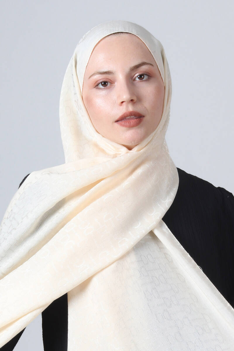 Ekru Perla Şal