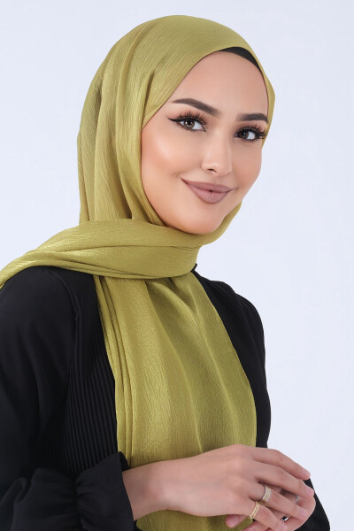 Fıstık Ağaçkabuğu Şal - 3
