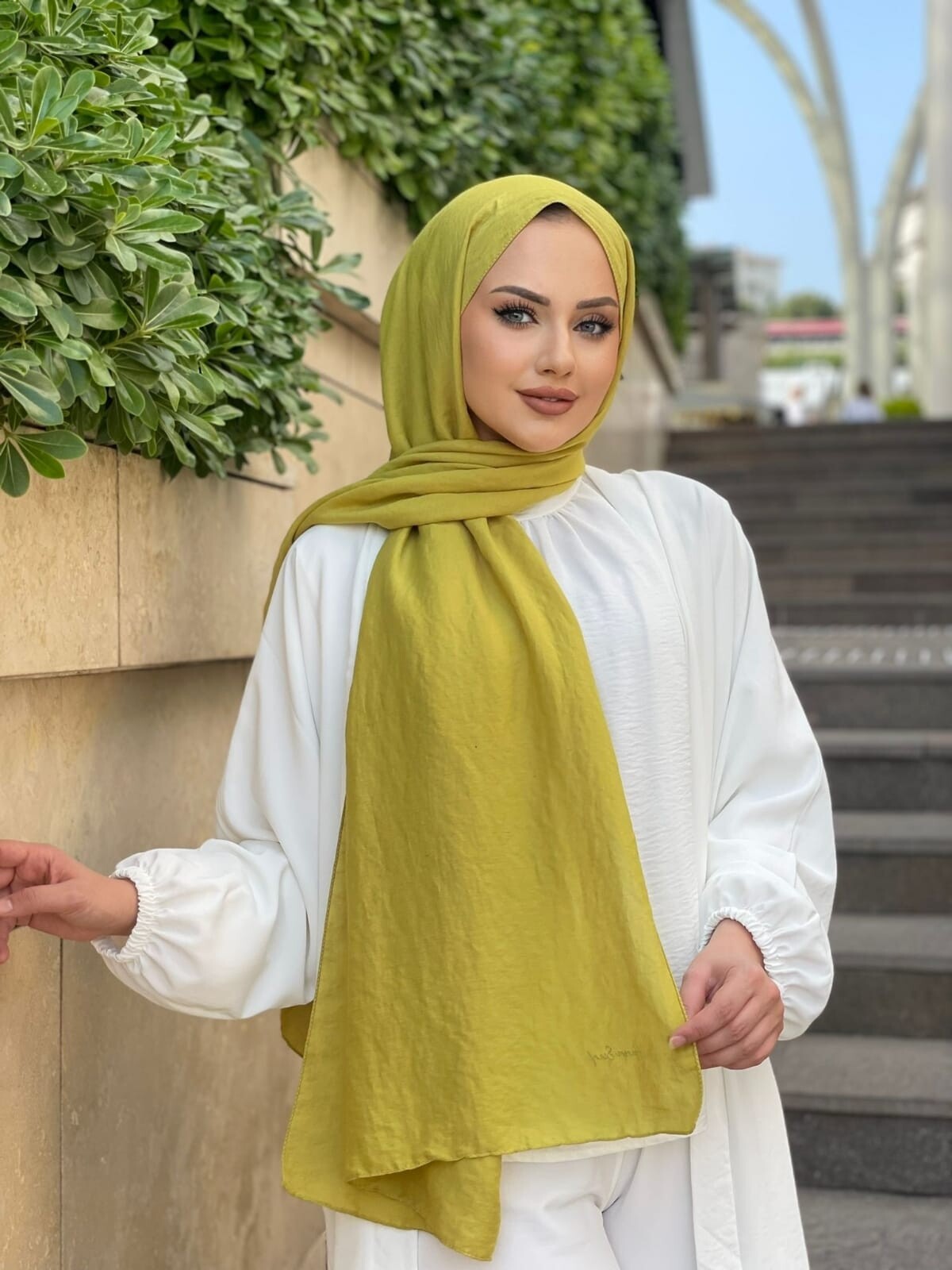 Fıstık Amor Şal - harem