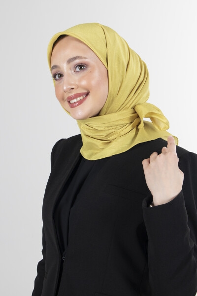 Fıstık Yeşili Brisa Vual Eşarp - 5