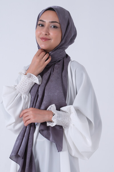 Füme Beyza Jakar Şal - 1