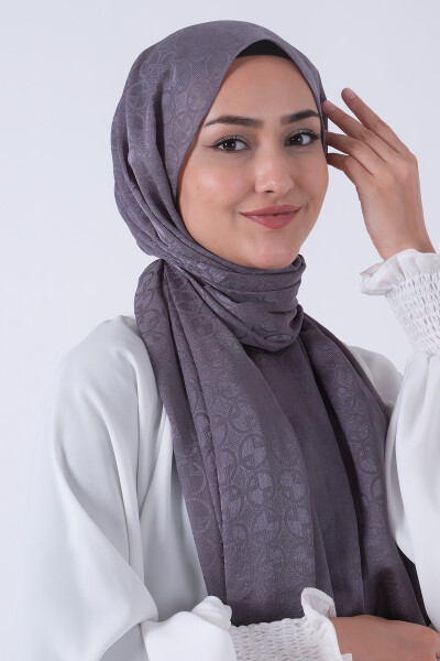 Füme Beyza Jakar Şal - 2