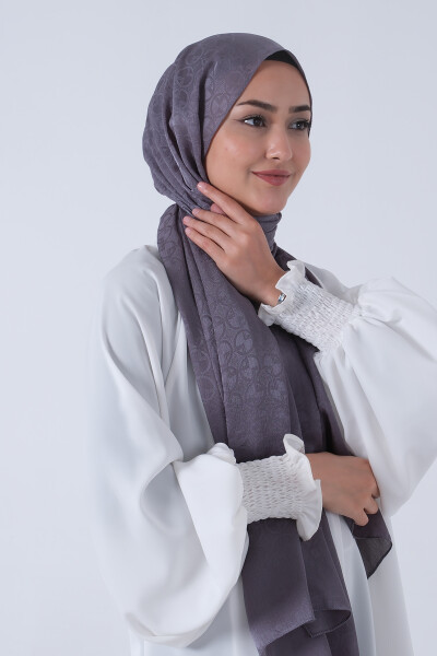 Füme Beyza Jakar Şal - 3